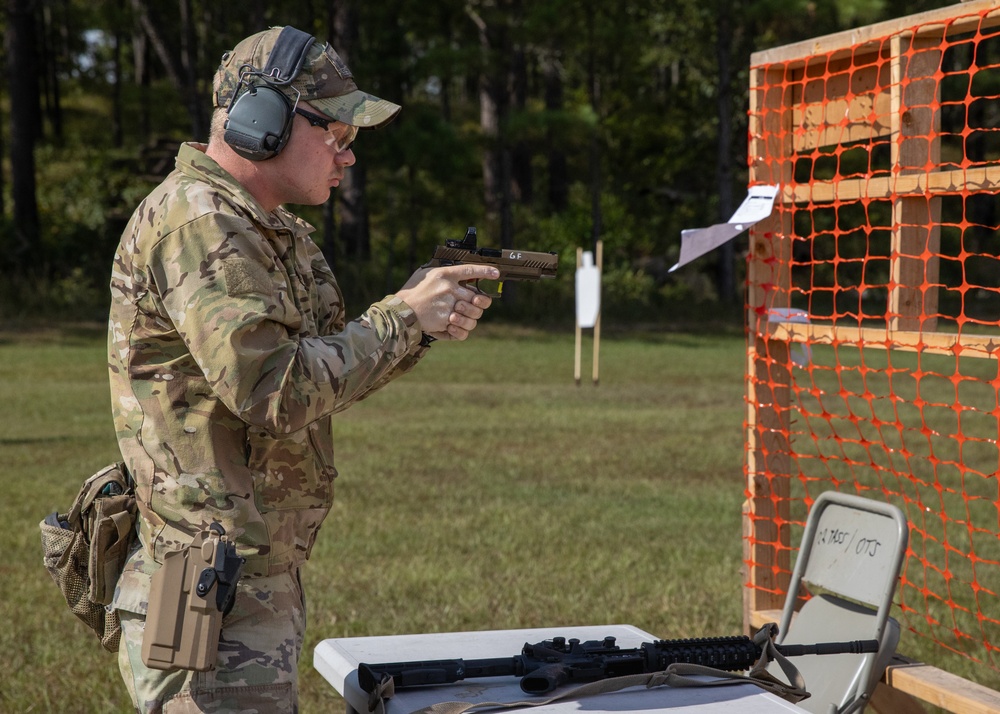 Guardsmen compete in the 2024 All Guard Marksmanship Team Tryouts - Day 3