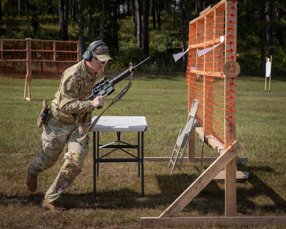 Guardsmen compete in the 2024 All Guard Marksmanship Team Tryouts - Day 3