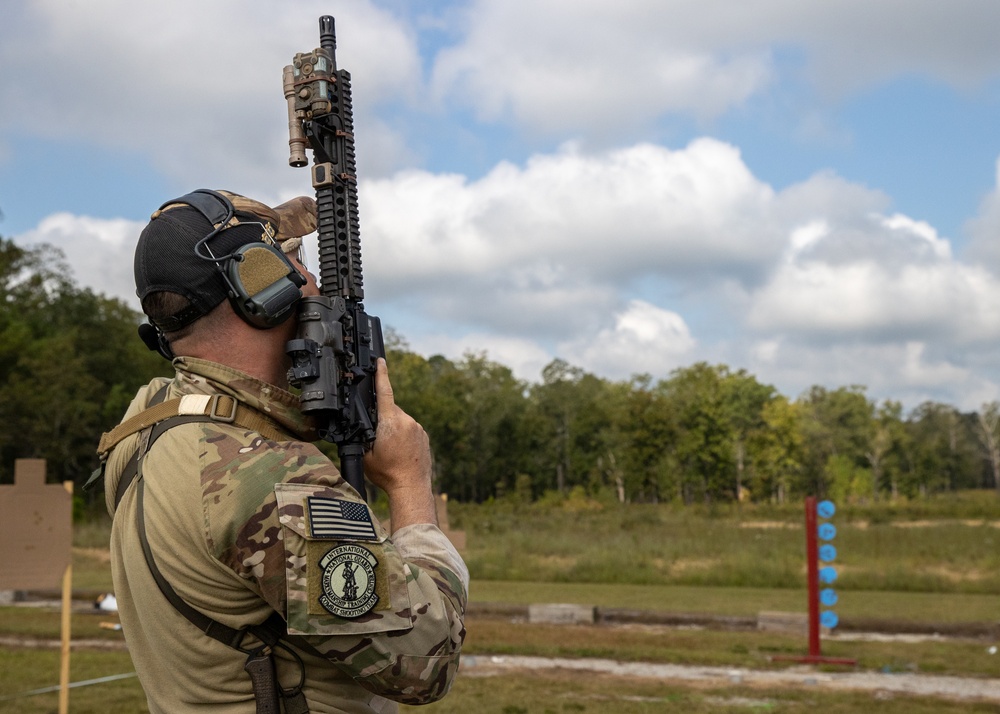 Guardsmen compete in the 2024 All Guard Marksmanship Team Tryouts - Day 3