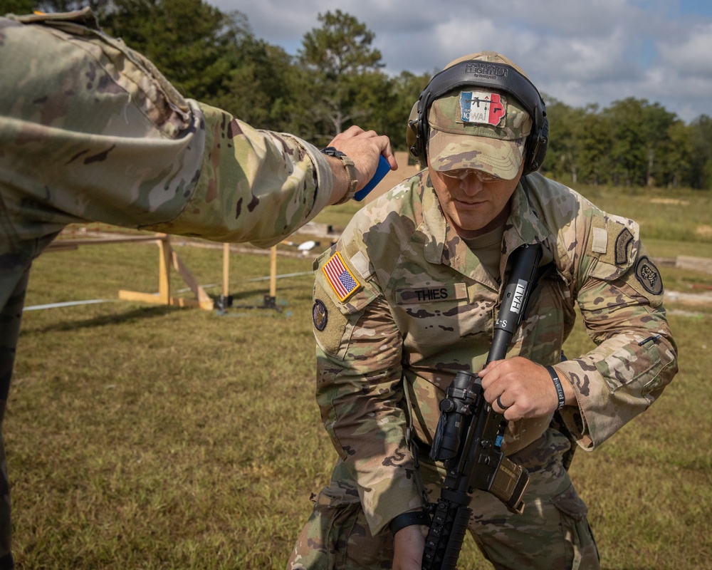 Guardsmen compete in the 2024 All Guard Marksmanship Team Tryouts - Day 3