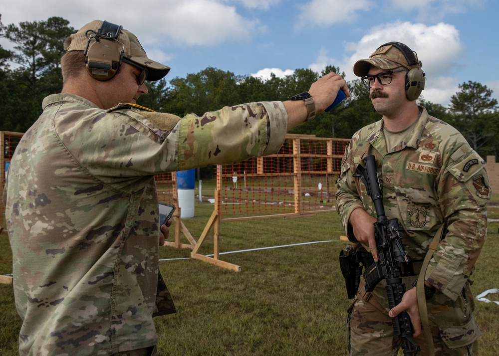 Guardsmen compete in the 2024 All Guard Marksmanship Team Tryouts - Day 3