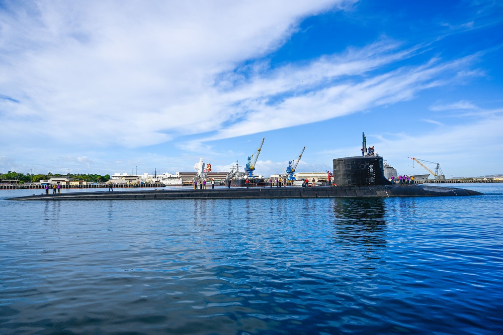 USS Minnesota Returns
