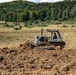 West Virginia Army National Guard engineers perform land excavation