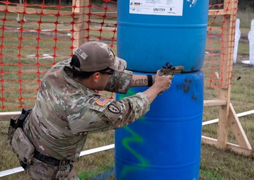 Guardsmen compete in the 2024 All Guard Marksmanship Team Tryouts - Day 3