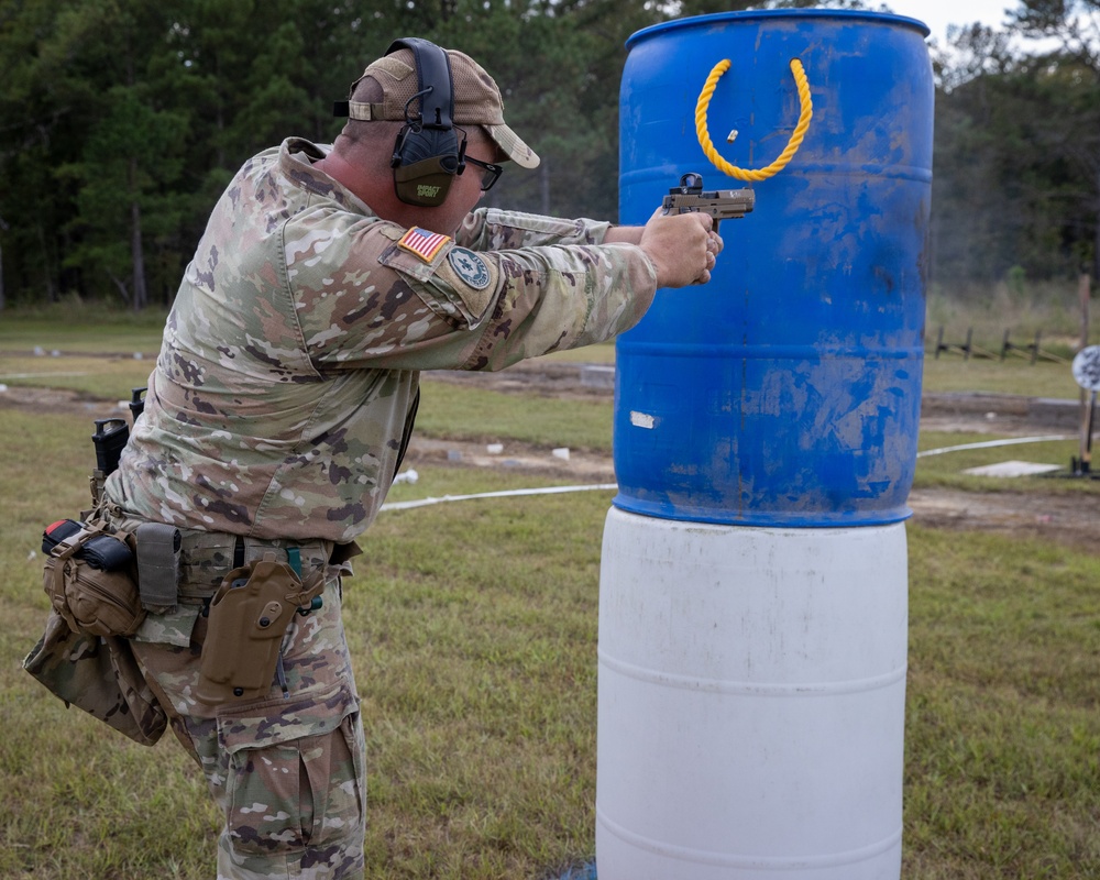 Guardsmen compete in the 2024 All Guard Marksmanship Team Tryouts - Day 3