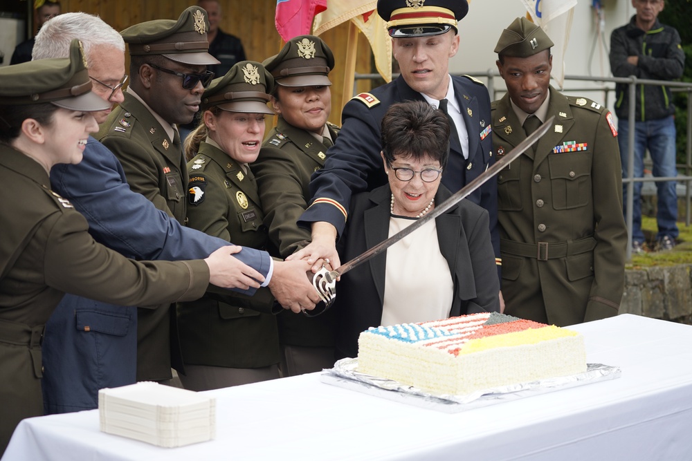 95th Combat Sustainment Support Battalion hosted a partnership signing ceremony