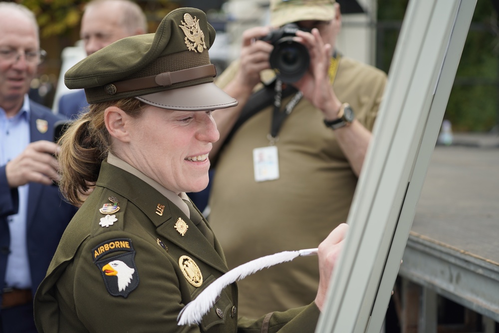 95th Combat Sustainment Support Battalion hosted a partnership signing ceremony