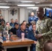 USS Ronald Reagan (CVN 76) hosts U.S. Pacific Fleet Master Chief Donald L. Davis Jr.