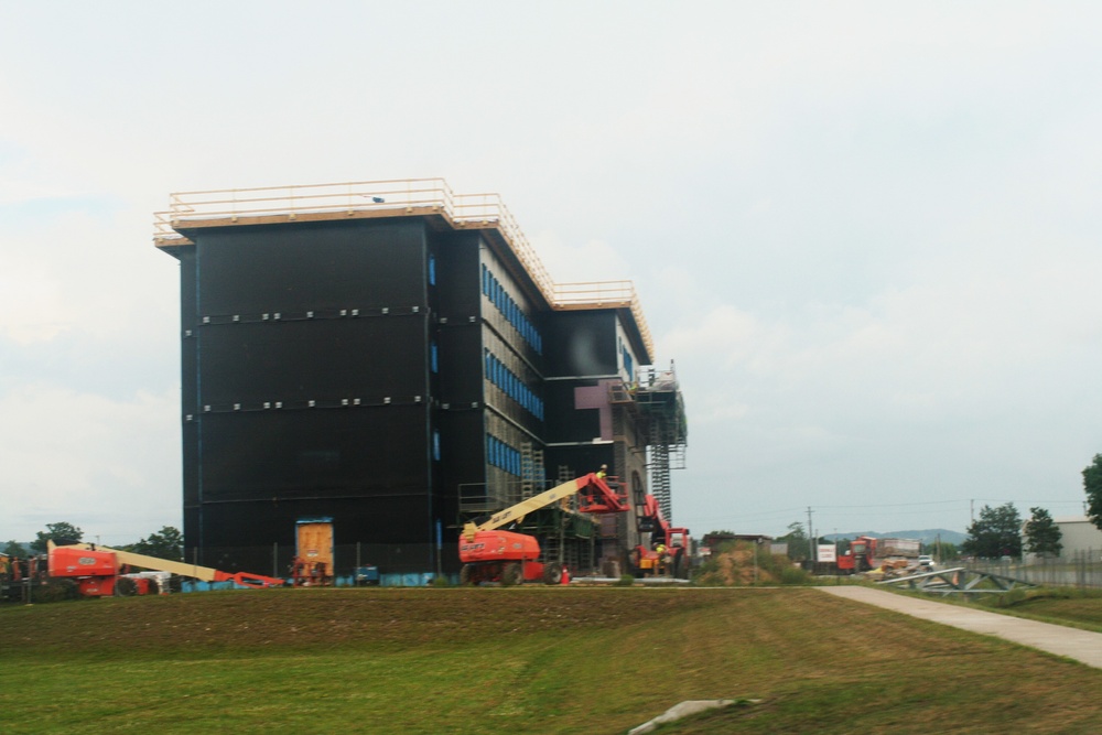 FY 2022-funded South Barracks Project construction at Fort McCoy