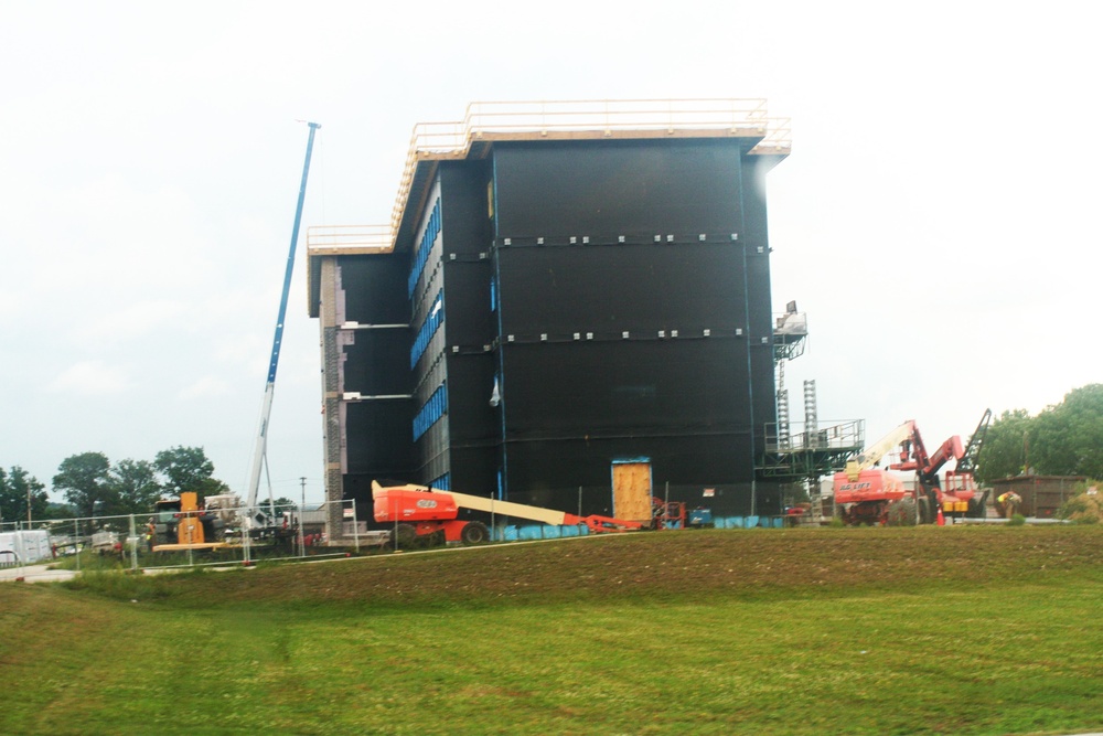 FY 2022-funded South Barracks Project construction at Fort McCoy