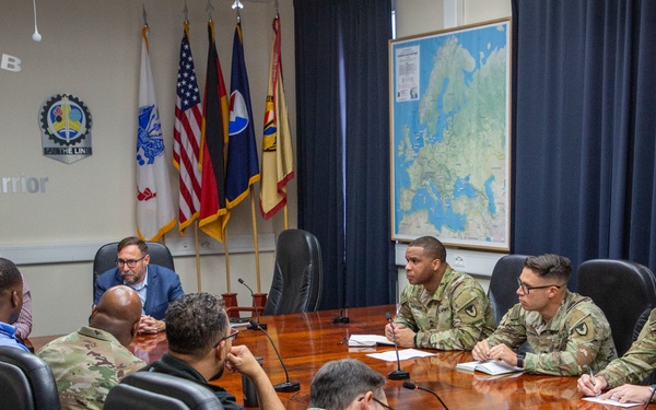 401st AFSB visits 405th AFSB in Kaiserslautern, Germany