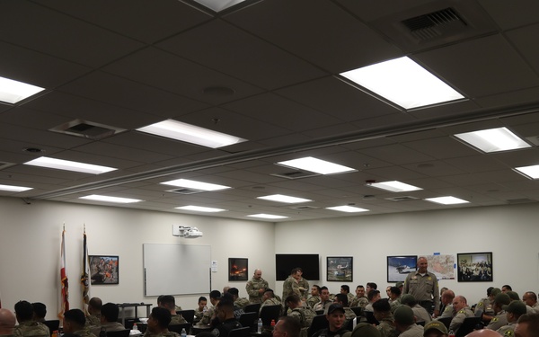 U.S. California Army National Guard Supports Evacuation Efforts Amidst Line Fire Crisis