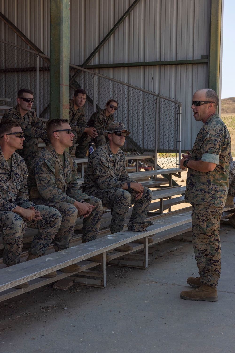 1st Marine Division hosts comprehensive company commanders course