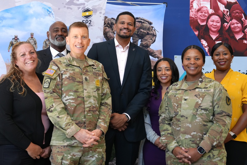 Fort Meade Garrison Command Team Signs Proclamation on World Suicide Prevention Day