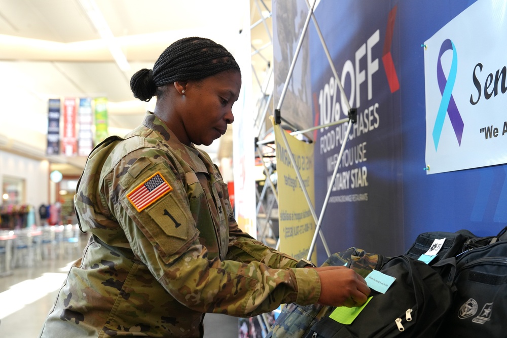 Fort Meade Garrison Command Team Signs Proclamation on World Suicide Prevention Day
