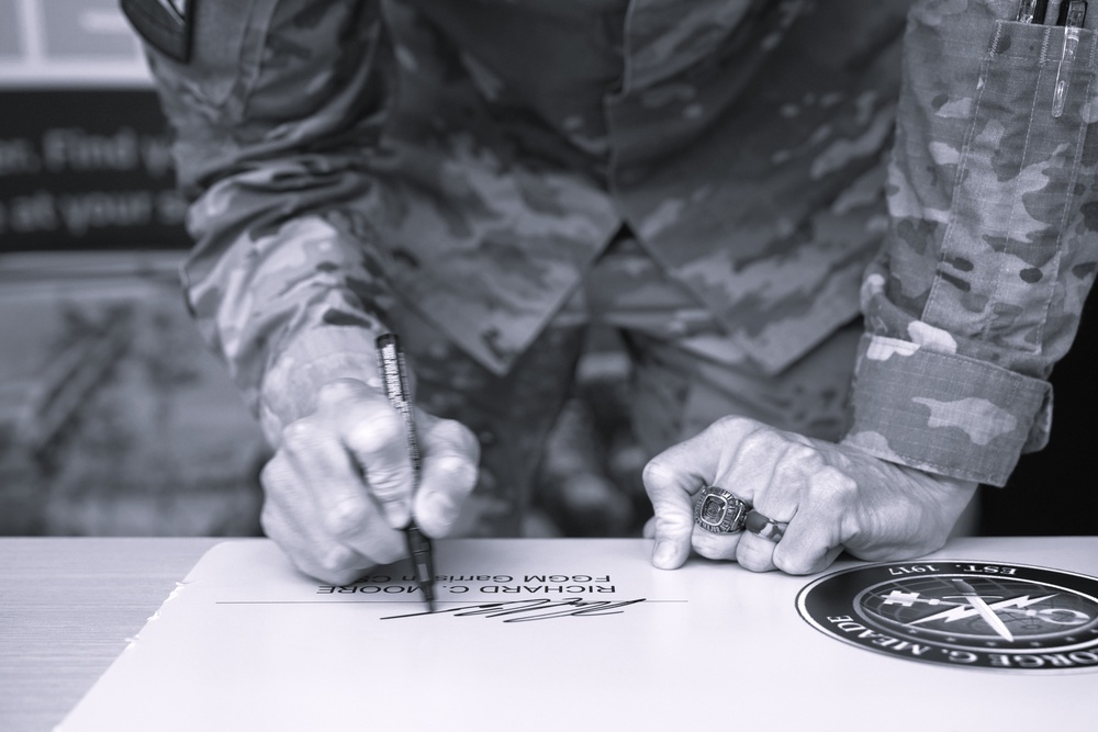 Fort Meade Garrison Command Team Signs Proclamation on World Suicide Prevention Day
