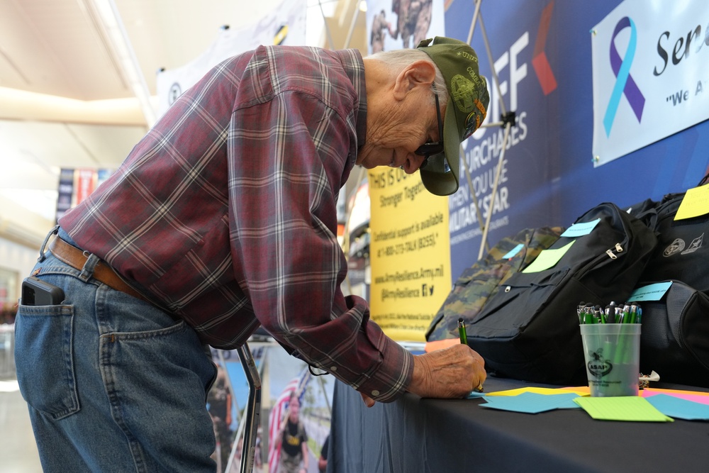 Fort Meade Garrison Command Team Signs Proclamation on World Suicide Prevention Day