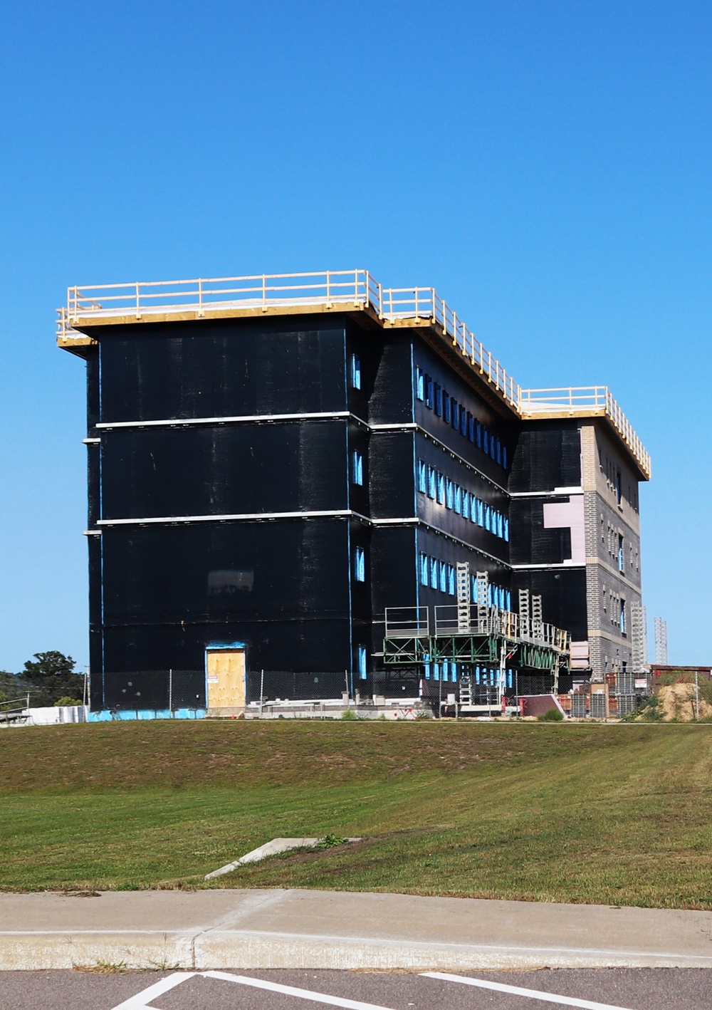 FY 2022-funded South Barracks Project construction at Fort McCoy