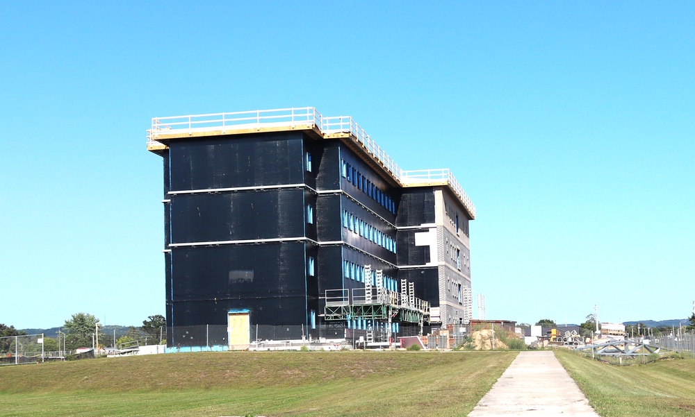 FY 2022-funded South Barracks Project construction at Fort McCoy