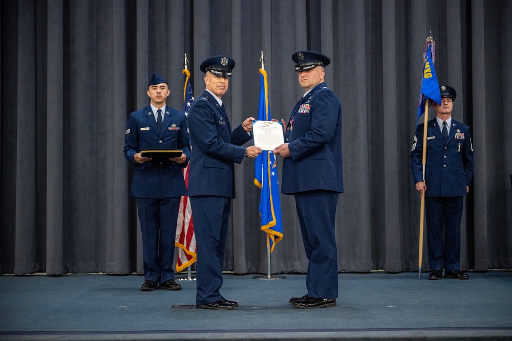 2nd AMXS Deactivation, 20th and 96th BGS Activation Ceremony