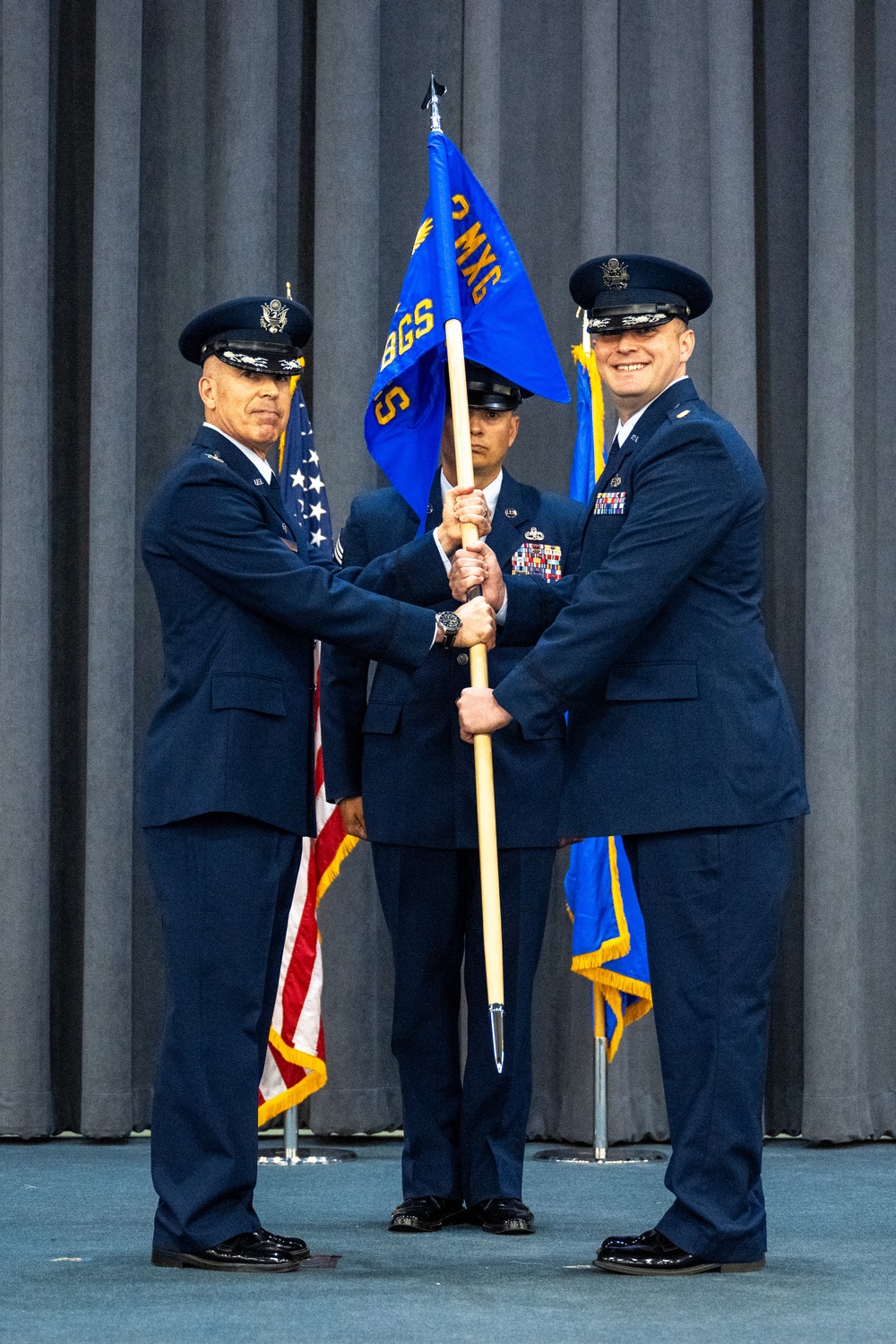 2nd AMXS Deactivation, 20th and 96th BGS Activation Ceremony