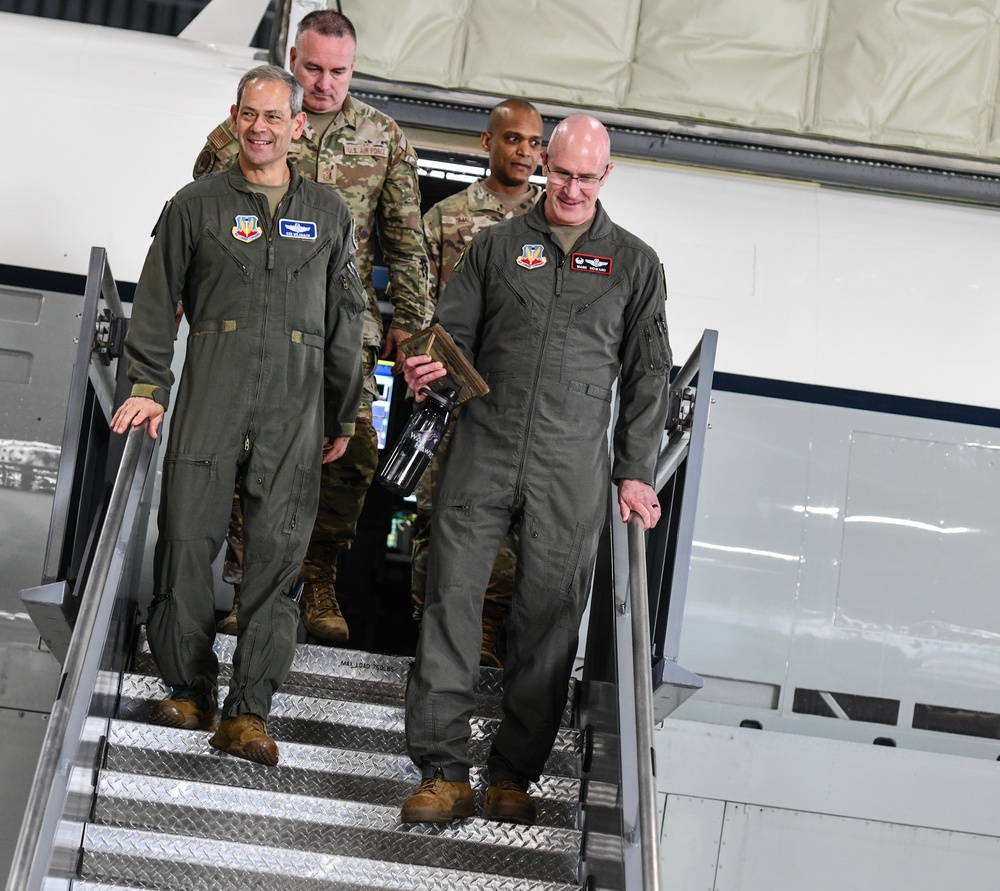 ACC command team visit Offutt Air Force Base