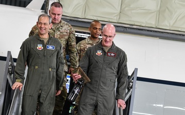 ACC command team visit Offutt Air Force Base