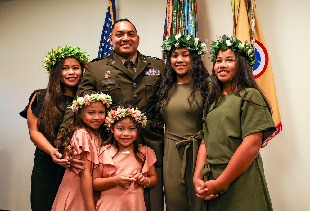 1st TSC Soldier promotes to major