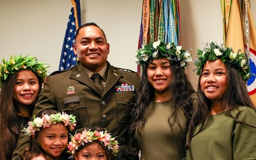 1st TSC Soldier promotes to major