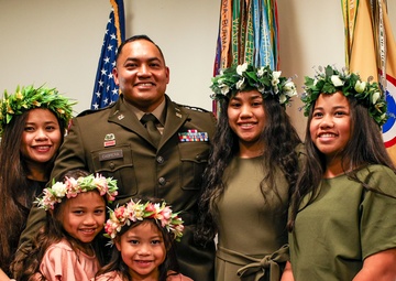 1st TSC Soldier promotes to major