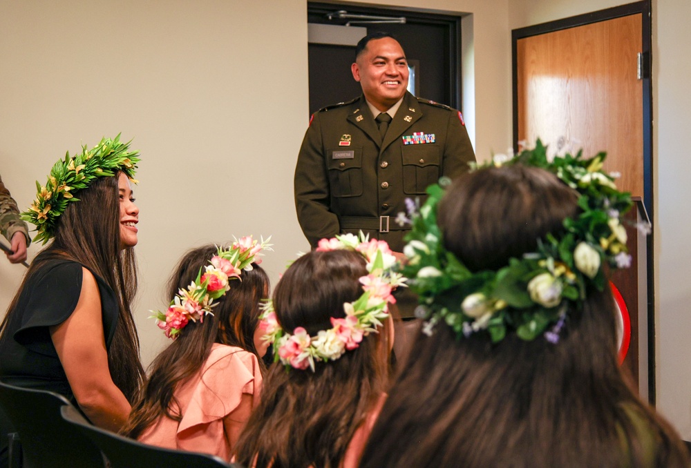 1st TSC Soldier promotes to major