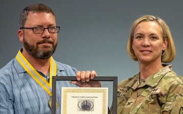 USAFMCOM finance leaders awarded Towson Medallions