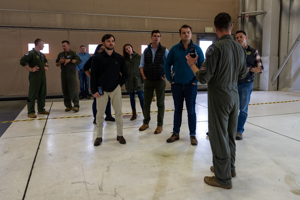 STAFFDEL visits 90th Fighter Squadron