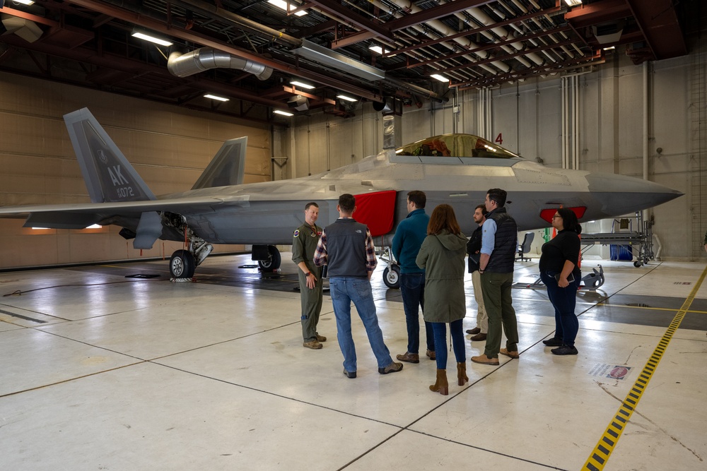 STAFFDEL visits 90th Fighter Squadron