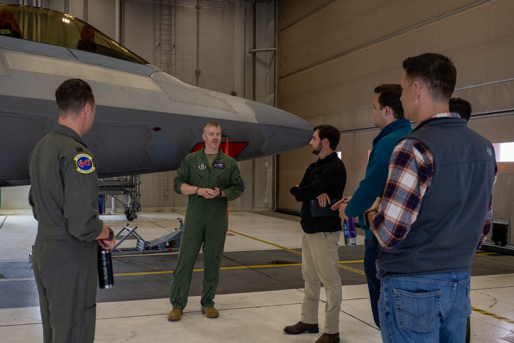 STAFFDEL visits 90th Fighter Squadron