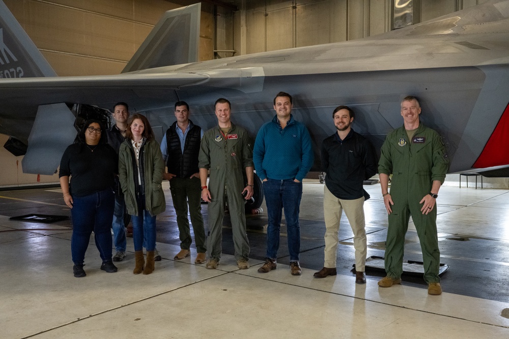 STAFFDEL visits 90th Fighter Squadron