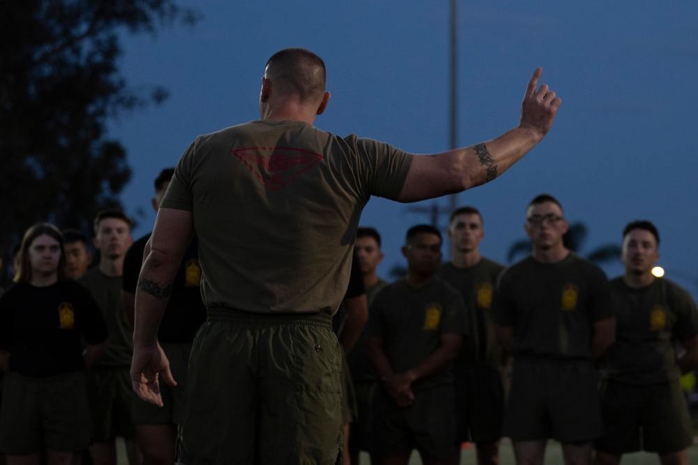 3rd MAW leadership trains with Corporals Course