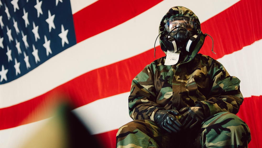 George Washington Conducts a Chemical, Biological, and Radiological Fit Test
