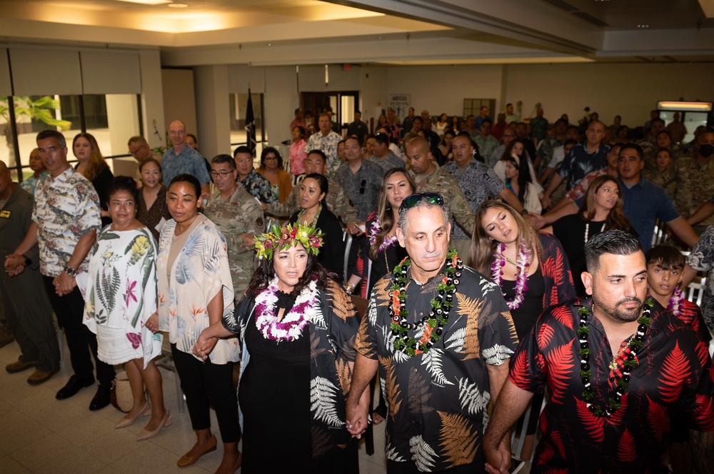 Auntie Lorna Souza: A Pillar of Strength for the Hawaii Air National Guard Retires