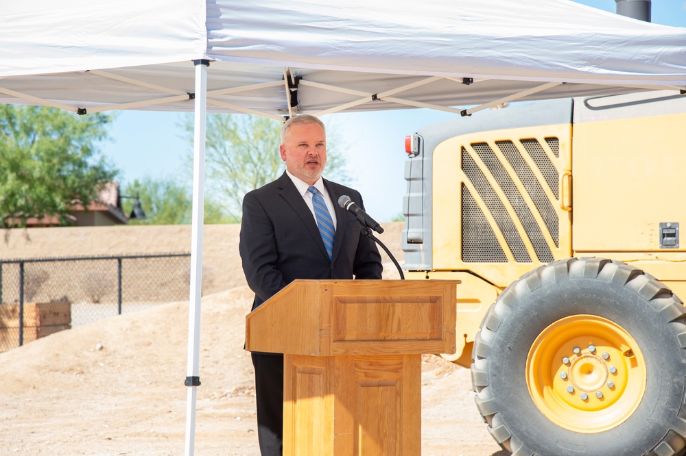 Edwards AFB hosts groundbreaking ceremony for Air Force’s first commercial apartment complex