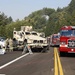 National Guardsmen from the California Army National Guard's 330th Military Police support efforts to contain Line Fire