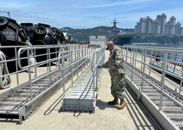 Port Ops Ensures Safe Haven on Korean Peninsula
