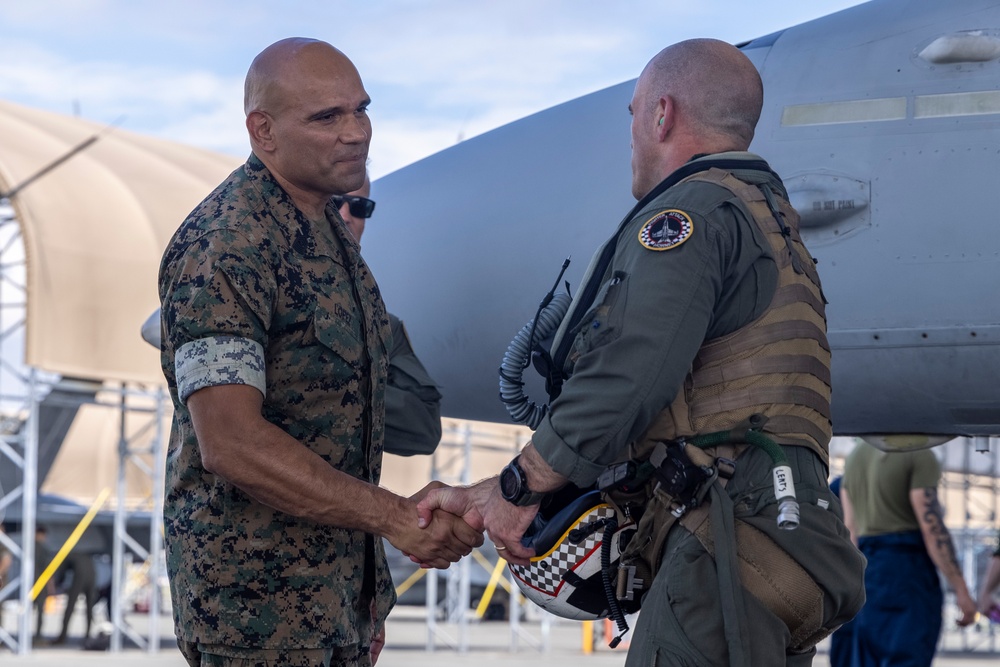 Marine F/A-18s arrive at Iwakuni, Japan