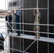 Sailors Aboard USS Hawaii Build Scaffolding at HMAS Stirling