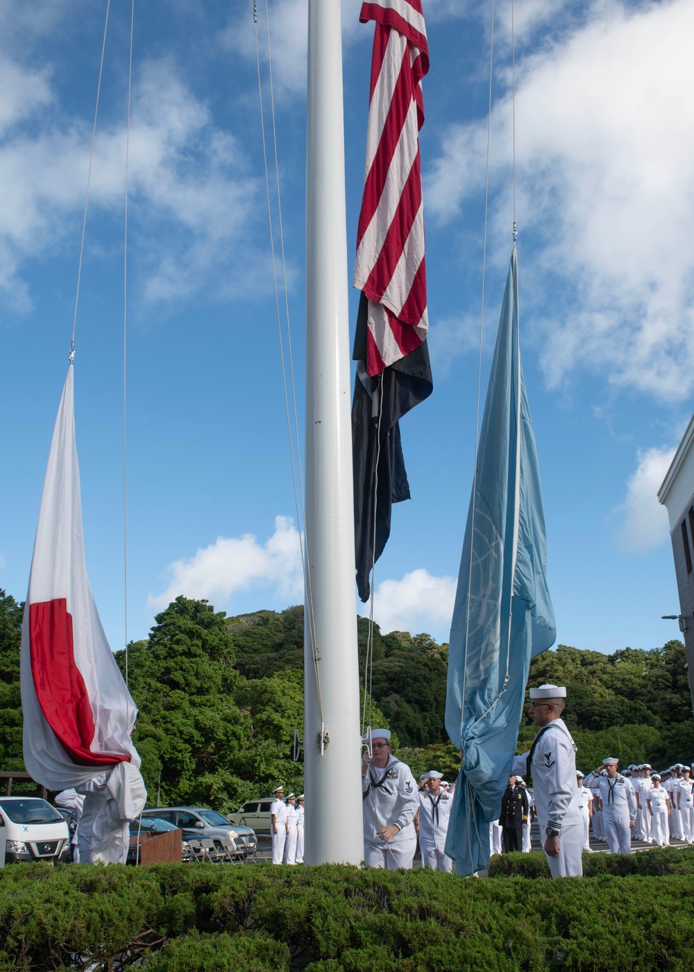 U.S. Navy Holds 9/11 Remembrance Ceremony in Yokosuka