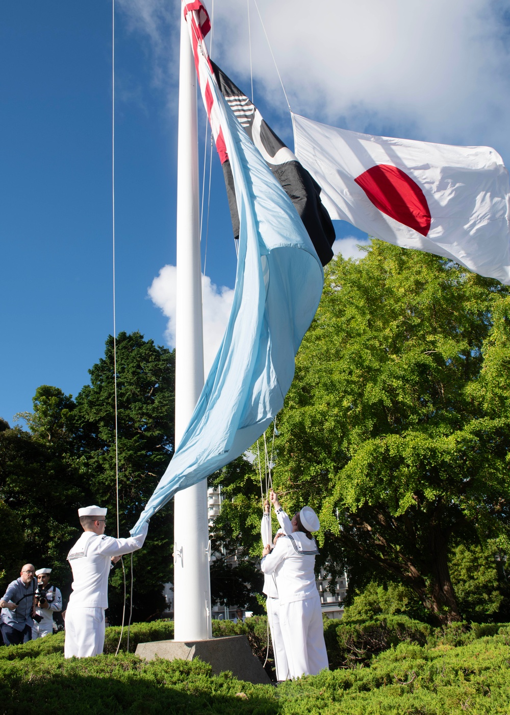 U.S. Navy Holds 9/11 Rememberance Ceremony in Yokosuka