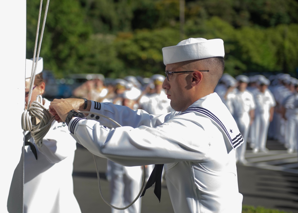 U.S. Navy Holds 9/11 Remembrance Ceremony in Yokosuka