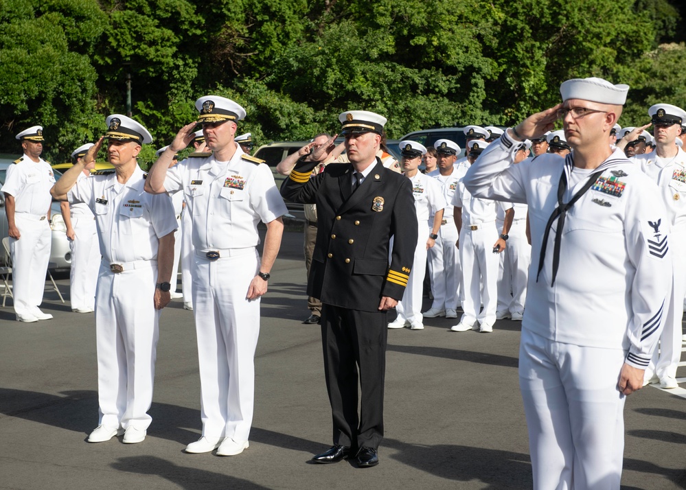 U.S. Navy Holds 9/11 Remembrance Ceremony in Yokosuka