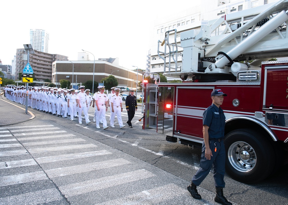 U.S. Navy Holds 9/11 Remembrance Ceremony in Yokosuka