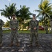 Sailors assigned to Diego Garcia hold a 9/11 Remembrance Ceremony